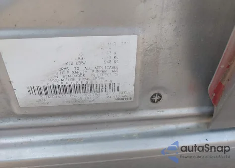 2011 Mitsubishi Galant Fe z USA, uszkodzony, nr VIN 4A32B2FF6BE024879